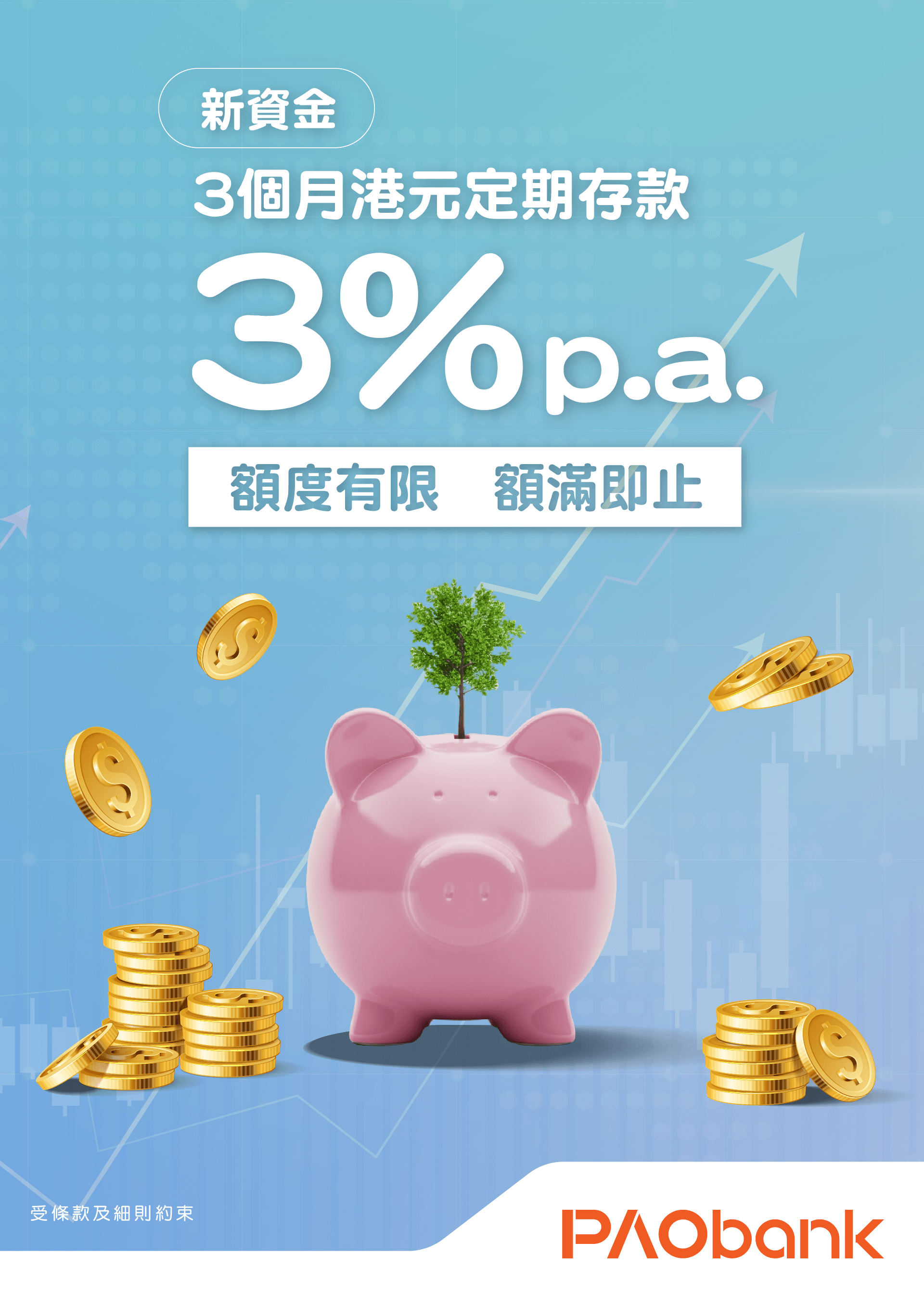 港元新資金定存優惠